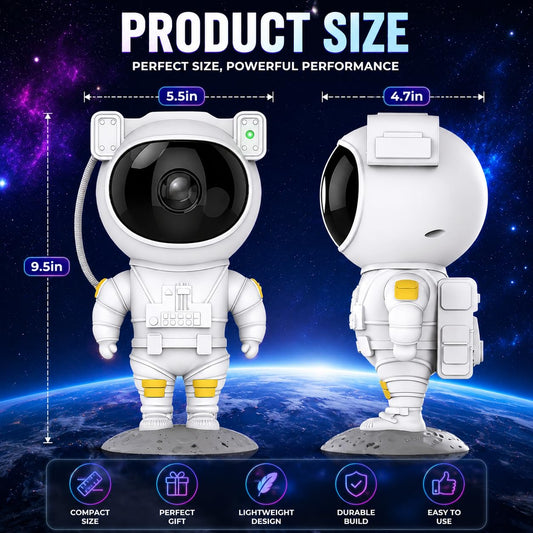 Astronaut Galaxy Projector Night Light