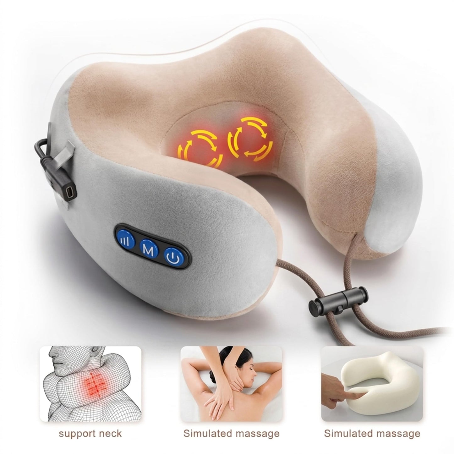 Neck Pillow Massager