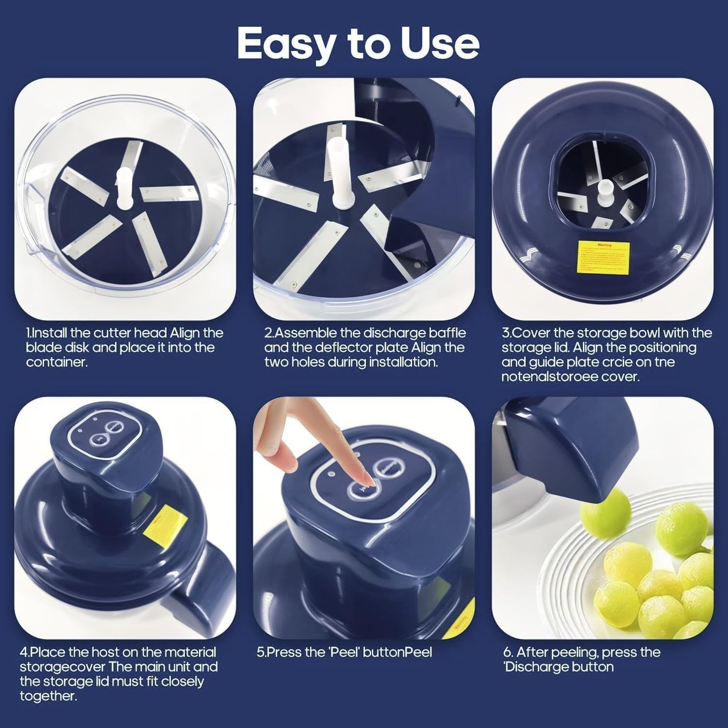 Automatic Fruit & Vegetable Peeler