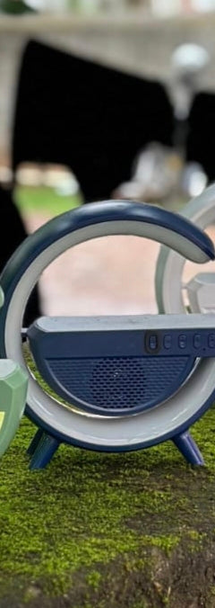 Wireless Charging Desk Lamp with Bluetooth Speaker