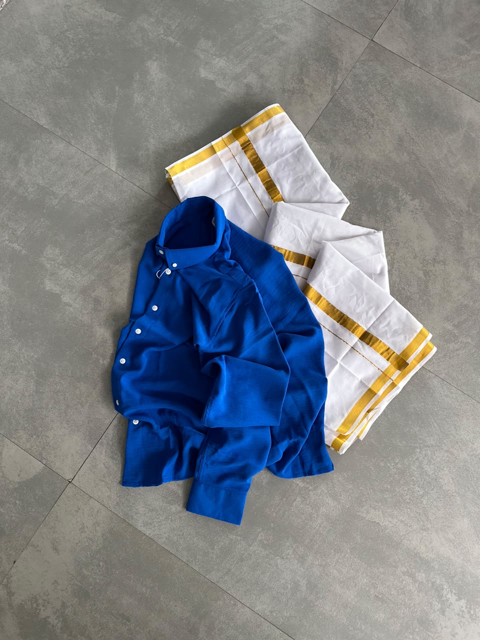 Premium Shirt & Mundu Combo