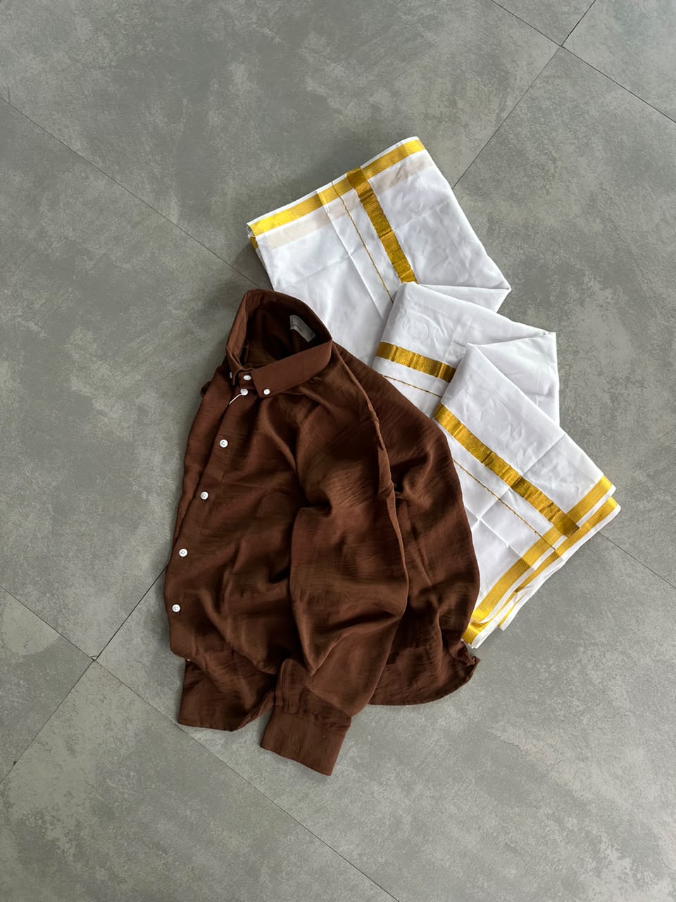 Premium Shirt & Mundu Combo