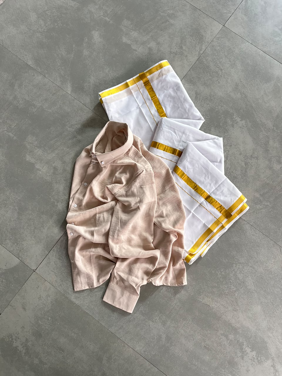 Premium Shirt & Mundu Combo