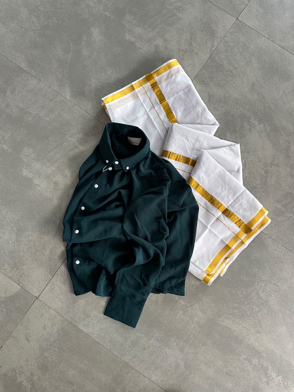Premium Shirt & Mundu Combo