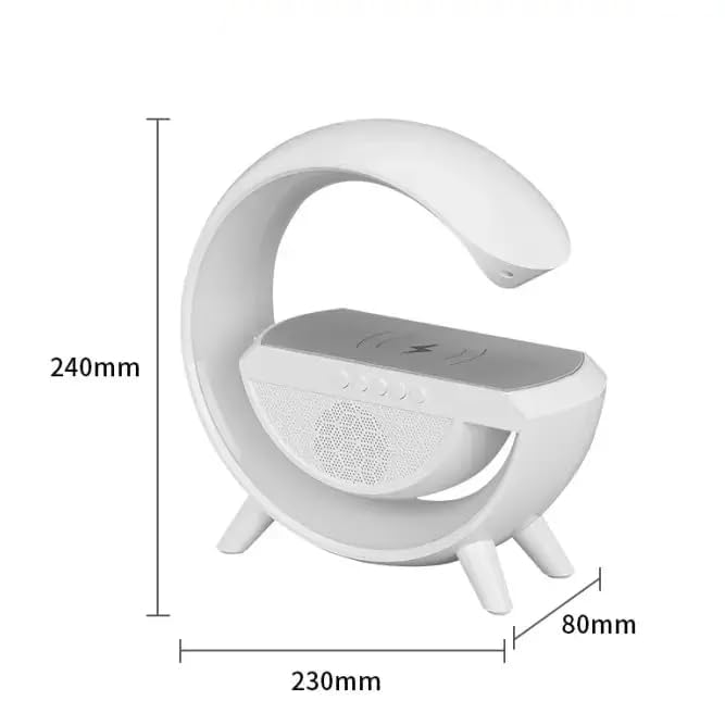 Wireless Charging Desk Lamp with Bluetooth Speaker