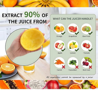 Rechargeable Electric Citrus Juicer