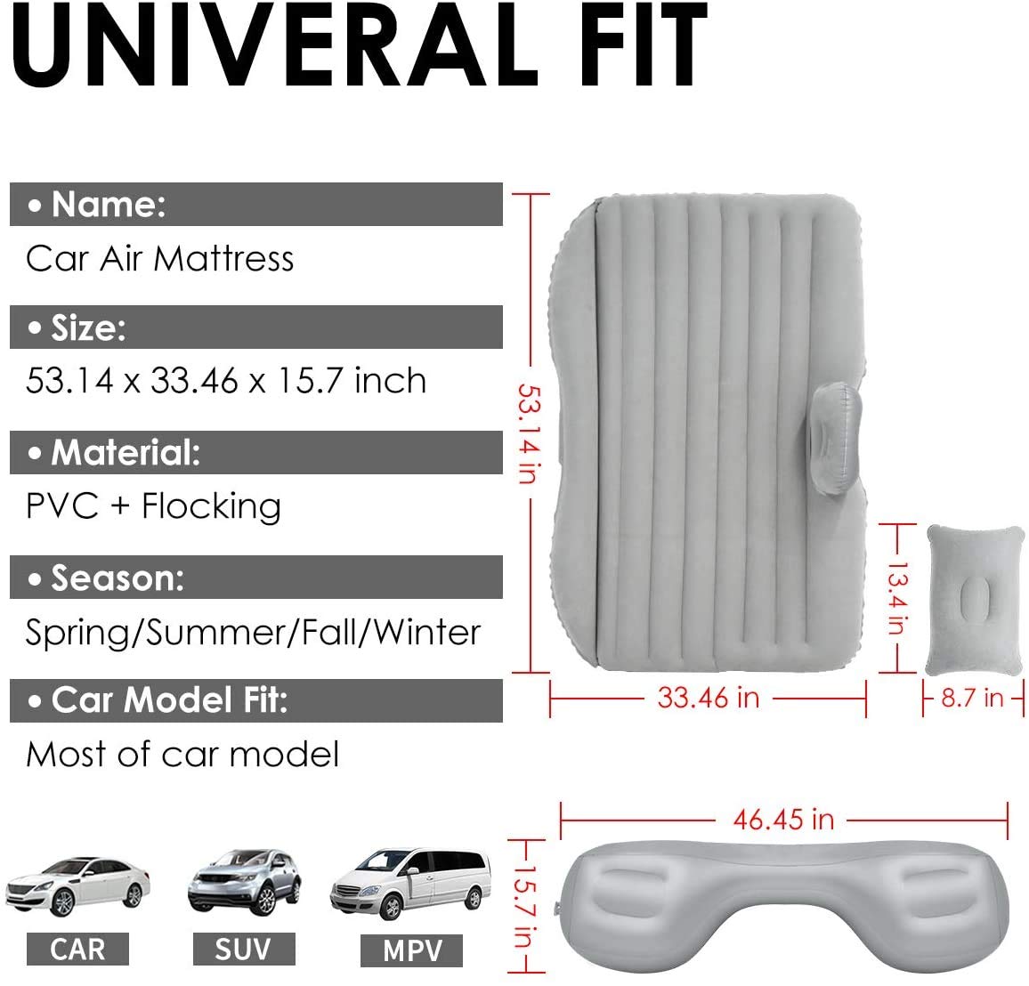 Premium Inflatable Car Bed