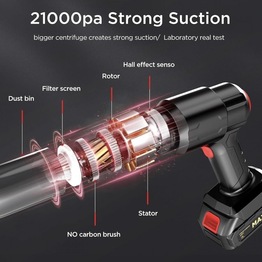 Portable Car & Home Vacuum Cleaner