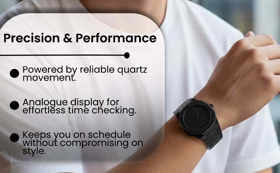 Black Luxury Watch