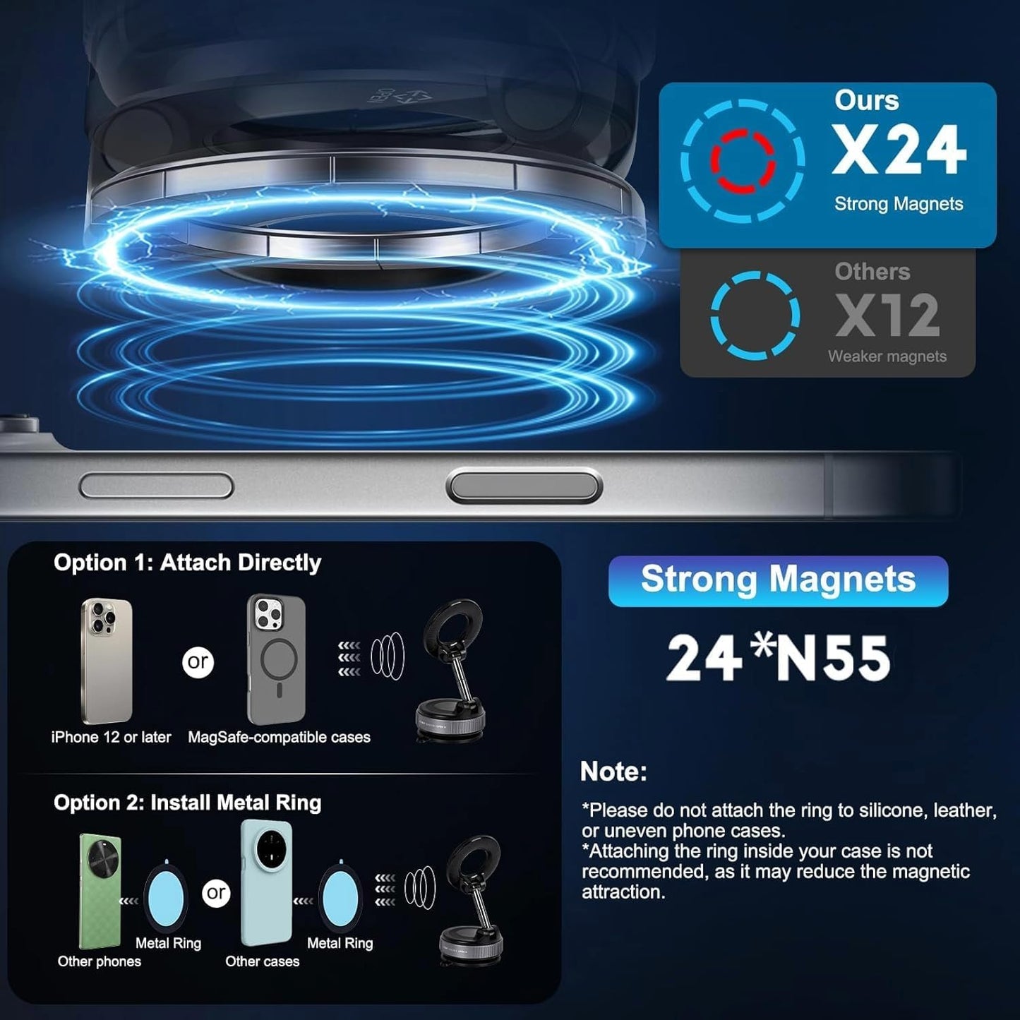 Premium 360° Phone Holder