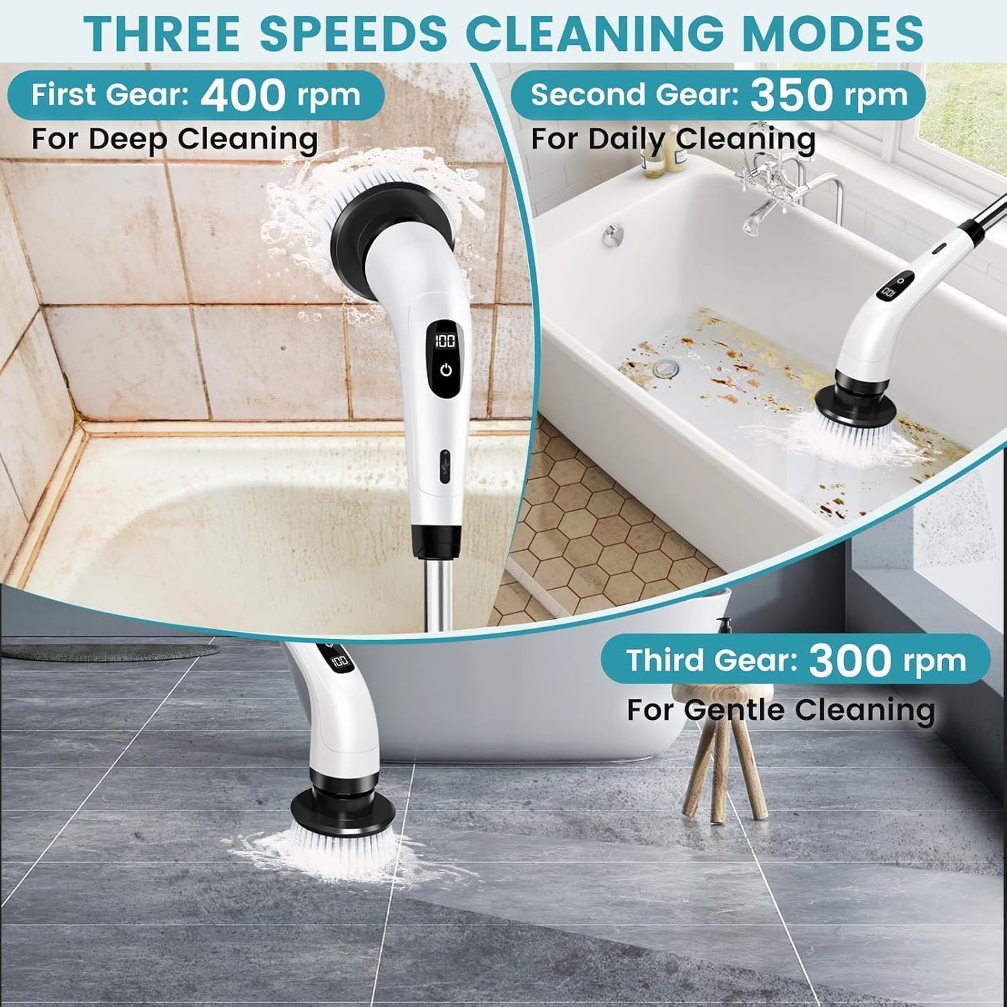 Electric Spin Scrubber