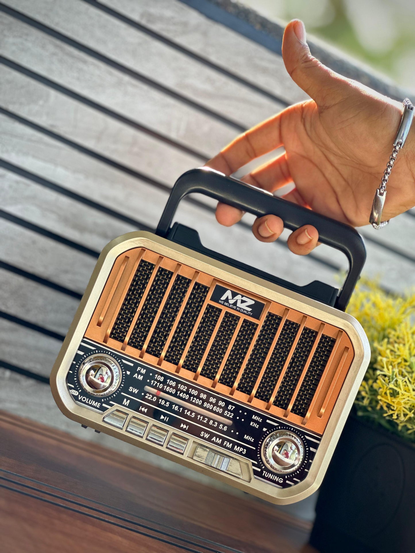 MZ Series A Retro Radio Speaker (Model S666)