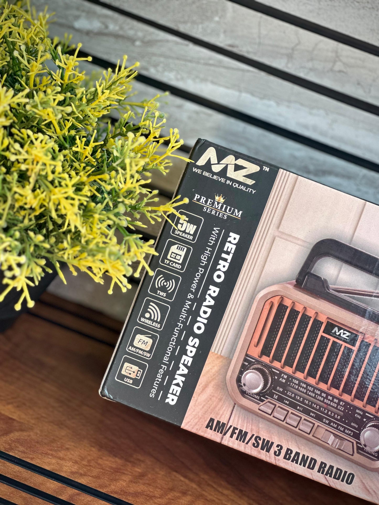 MZ Series A Retro Radio Speaker (Model S666)