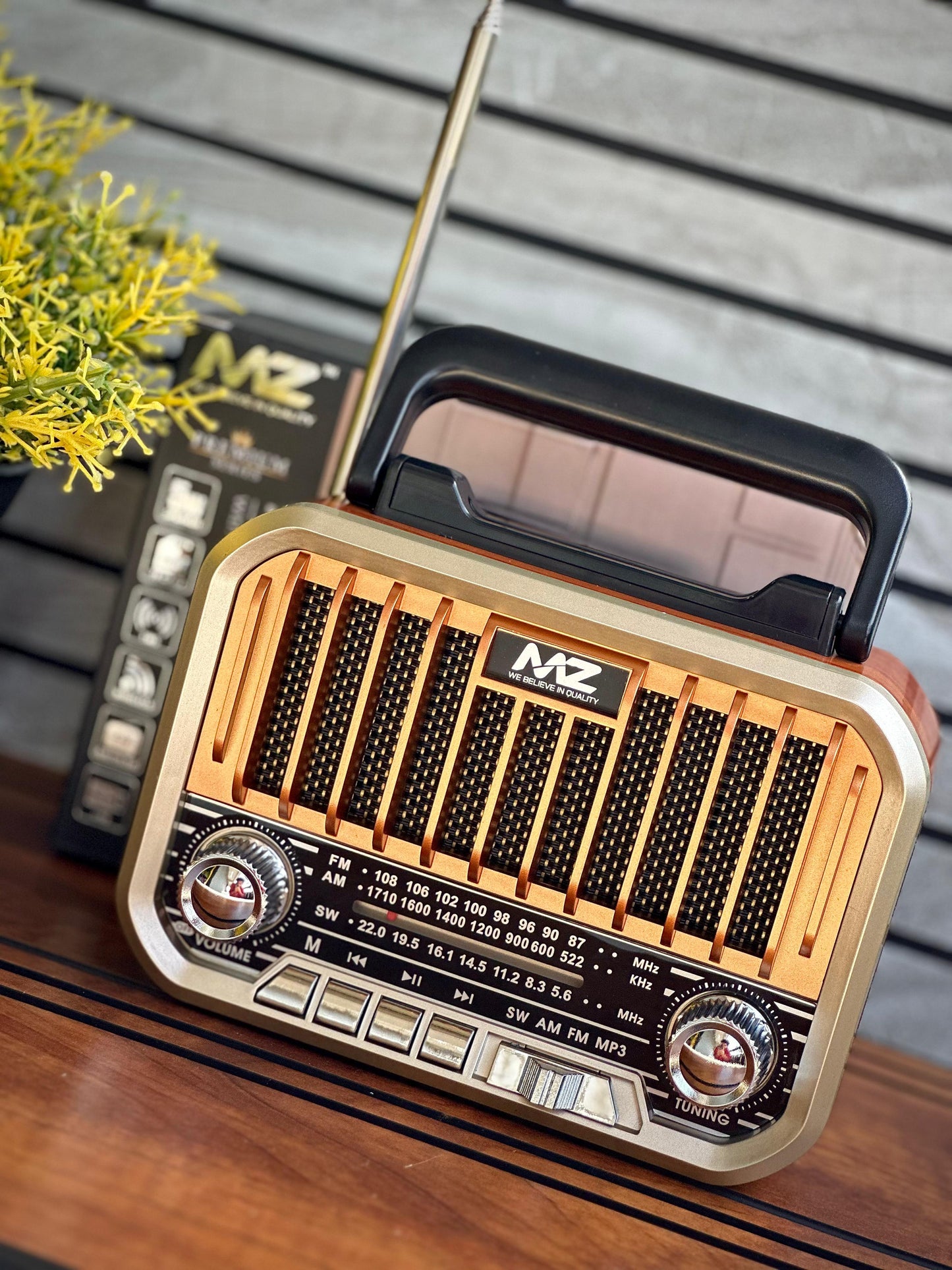 MZ Series A Retro Radio Speaker (Model S666)