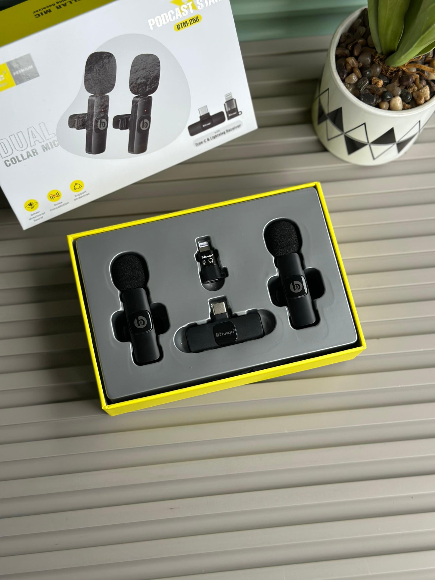 Hitage Premium Dual Collar Mic