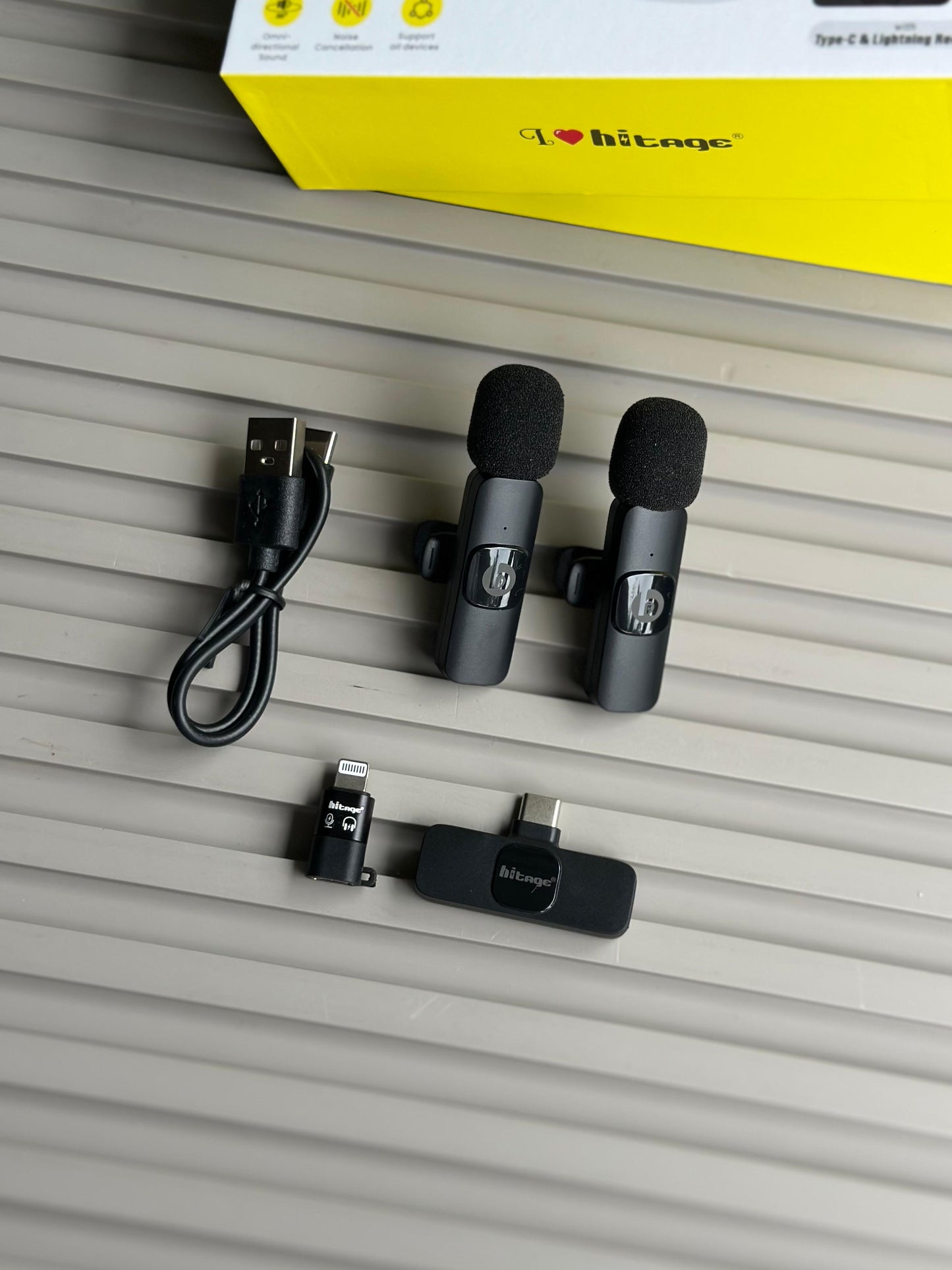 Hitage Premium Dual Collar Mic