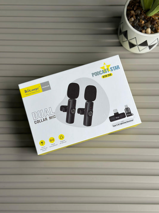 Hitage Premium Dual Collar Mic