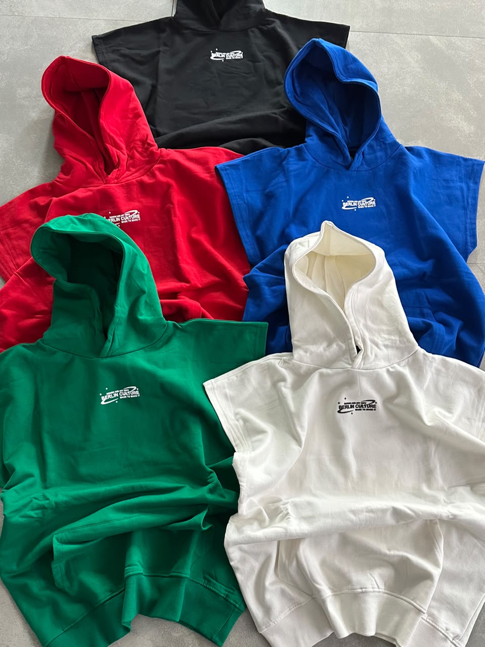 Premium Oversized Sleeveless Graphic Hoodie