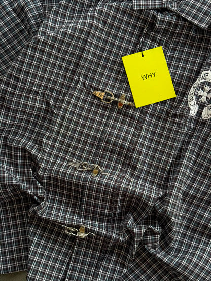 Korean Style Oversized Check Shirt