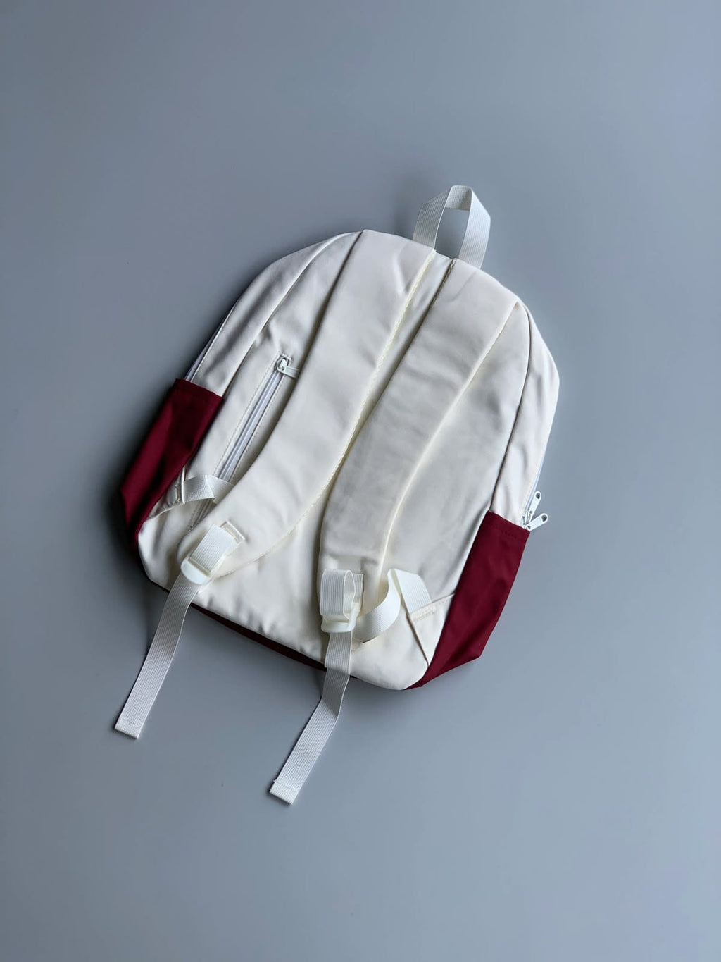 Stylish Red & White Casual Backpack