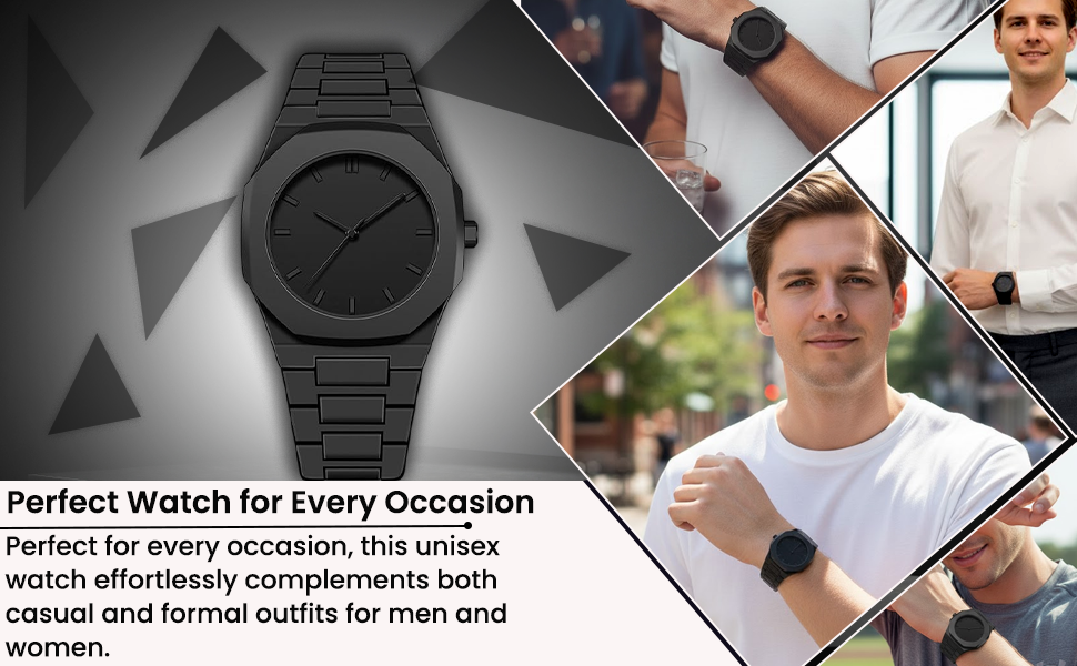 Black Luxury Watch